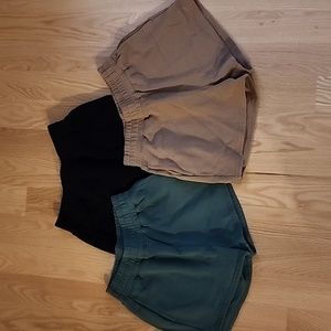Hollister Sweatshorts. Selling all three together.